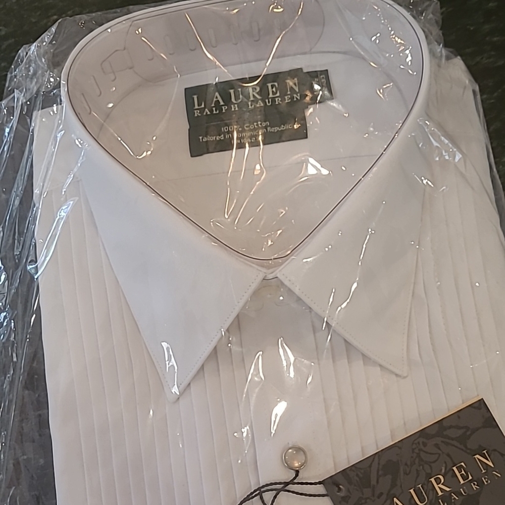 Ralph Lauren Men's White Dress Shirt
